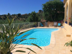 Villa de 3 chambres avec piscine privee et jardin clos a Bormes les Mimosas a 4 km de la plage